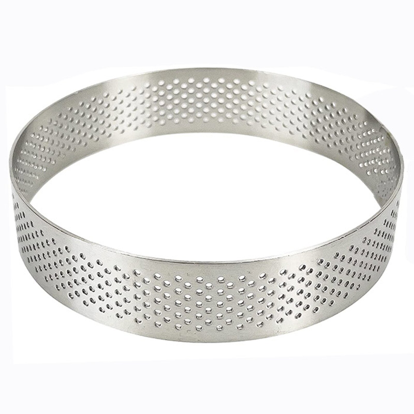 PERFORATED TART TIN RING 3" / 7.62 CM