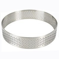 PERFORATED TART TIN RING 3" / 7.62 CM