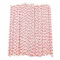 HEARTS SUCKER / LOLLIPOP STICK 6" - 50 PC 