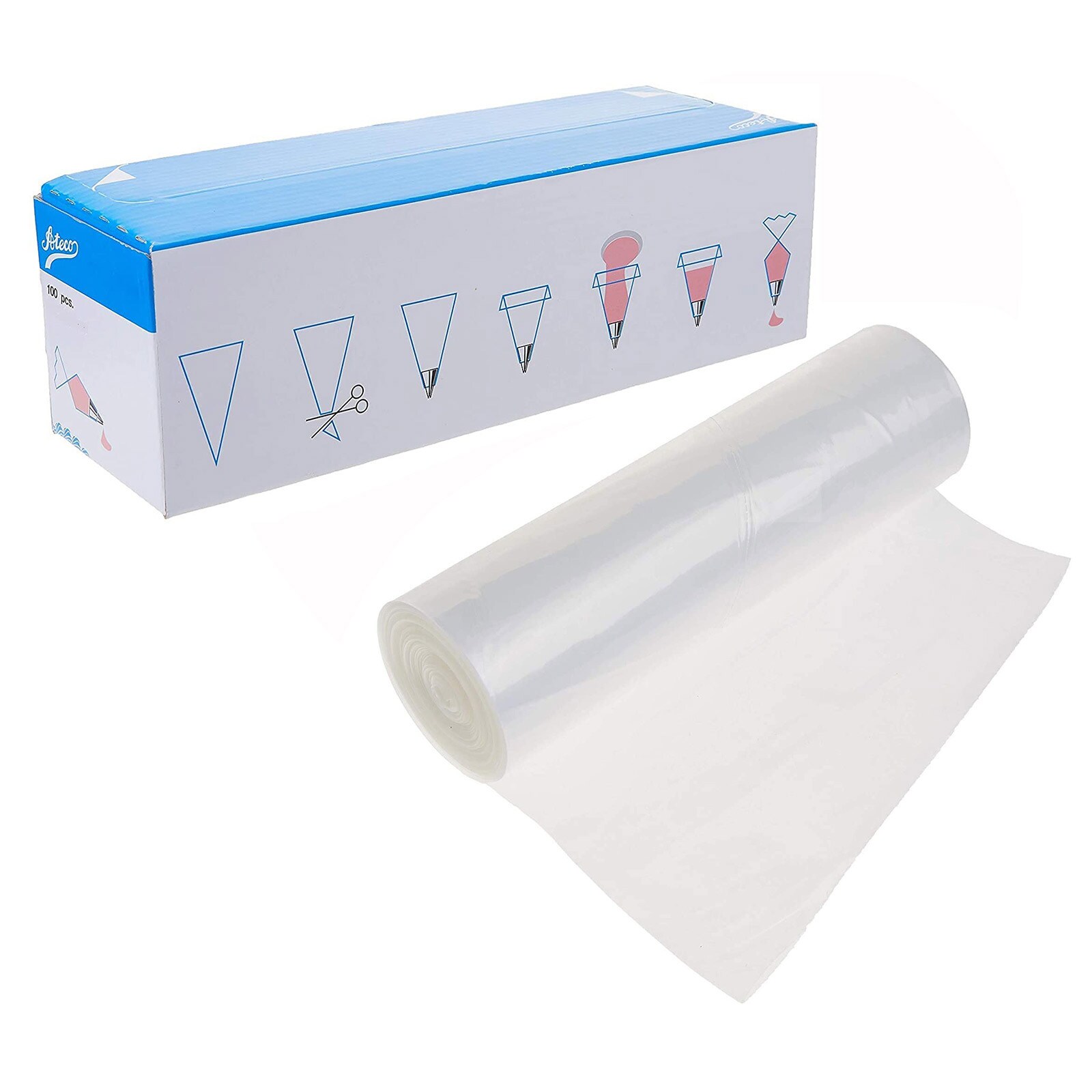 ATECO DISPOSABLE PIPING BAG - ROLL OF 100