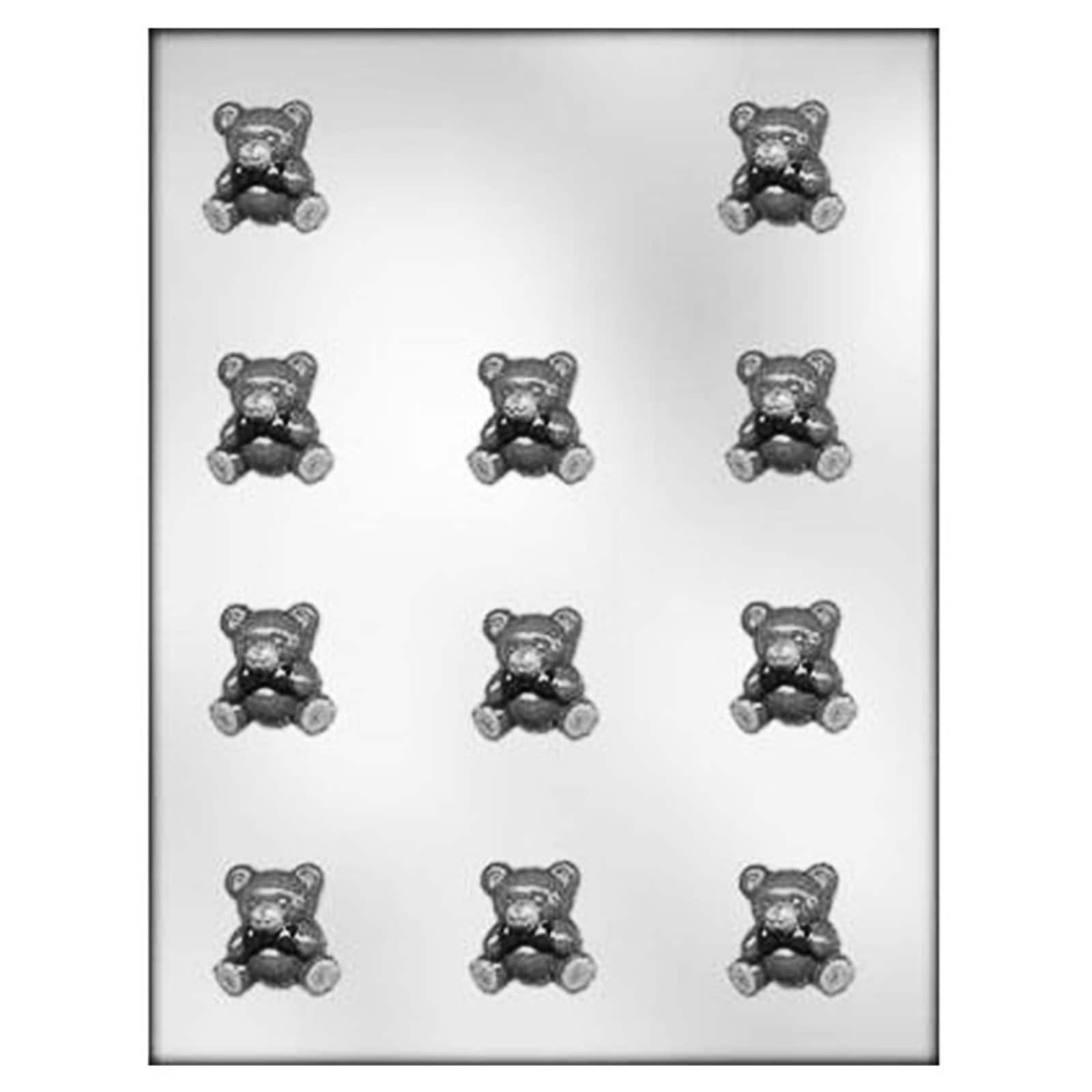 HARD CANDY MOLD - CUTE TEDDY BEARS (11)