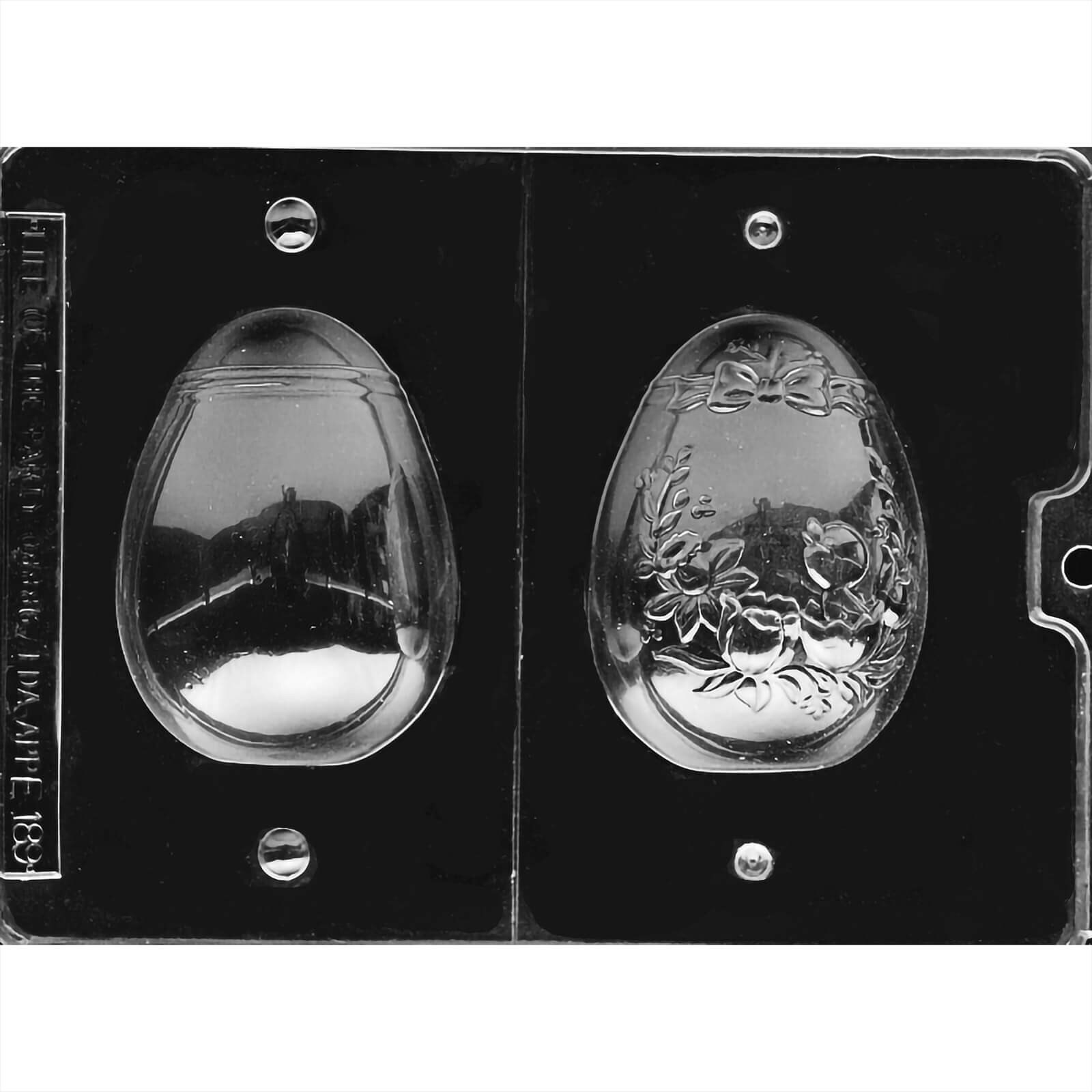 MOLD - 3D EGG WITH CHICK & FLOWERS 3" (2)