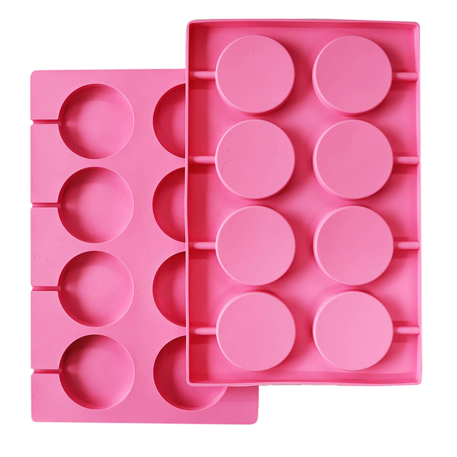 SILICONE LOLLIPOP SUCKER MOLD 2 PACK (16)