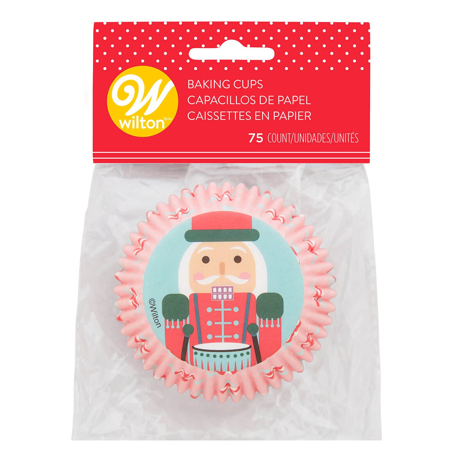 WILTON NUTCRACKER STANDARD BAKING CUPS - 75 PC