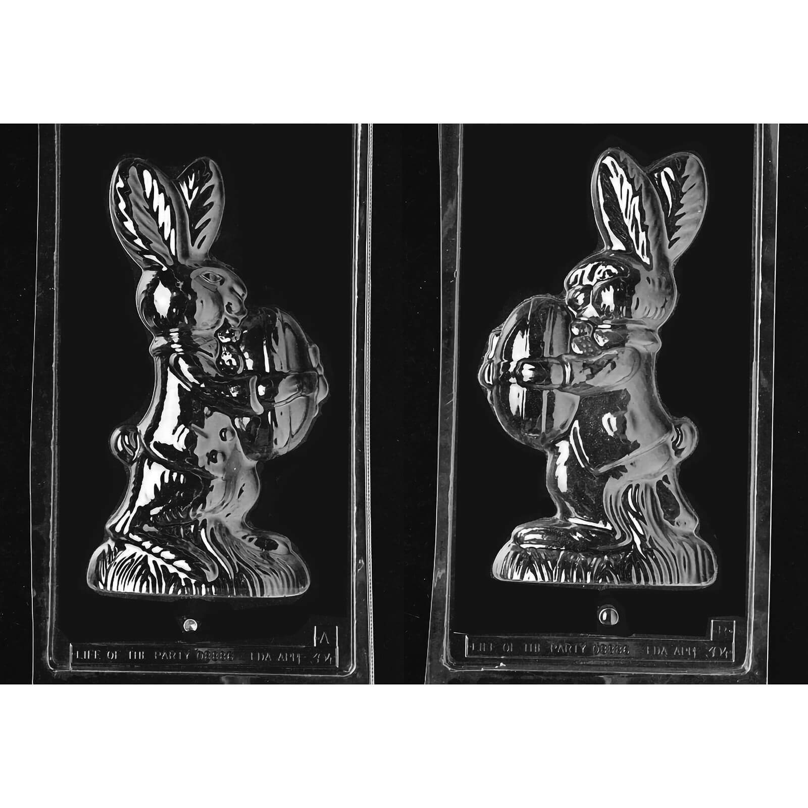 MOLD - 3D BUNNY WITH EGG 10 1/2" (2)