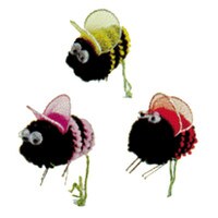 BUMBLEBEES ON WIRE 3/4" 
