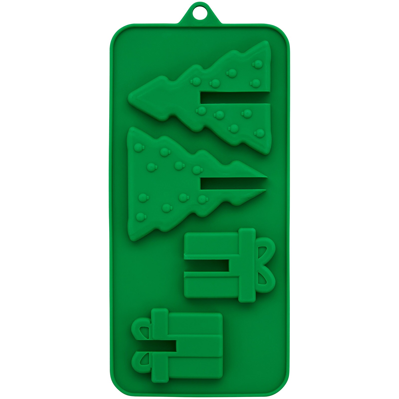 WILTON SILICONE 3D TREE & PRESENT MOLD