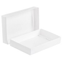 1/2 LB 2 PC WHITE BOX - 10 PACK
