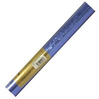 ROYAL BLUE EMBOSSED FOIL ROLL