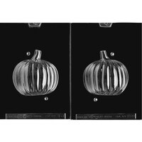 MOLD - 3D PUMPKIN 2-PIECE 4 1/2" X 4 1/2" (1)