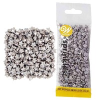 WILTON SILVER STAR SPRINKLES - 32 G POUCH