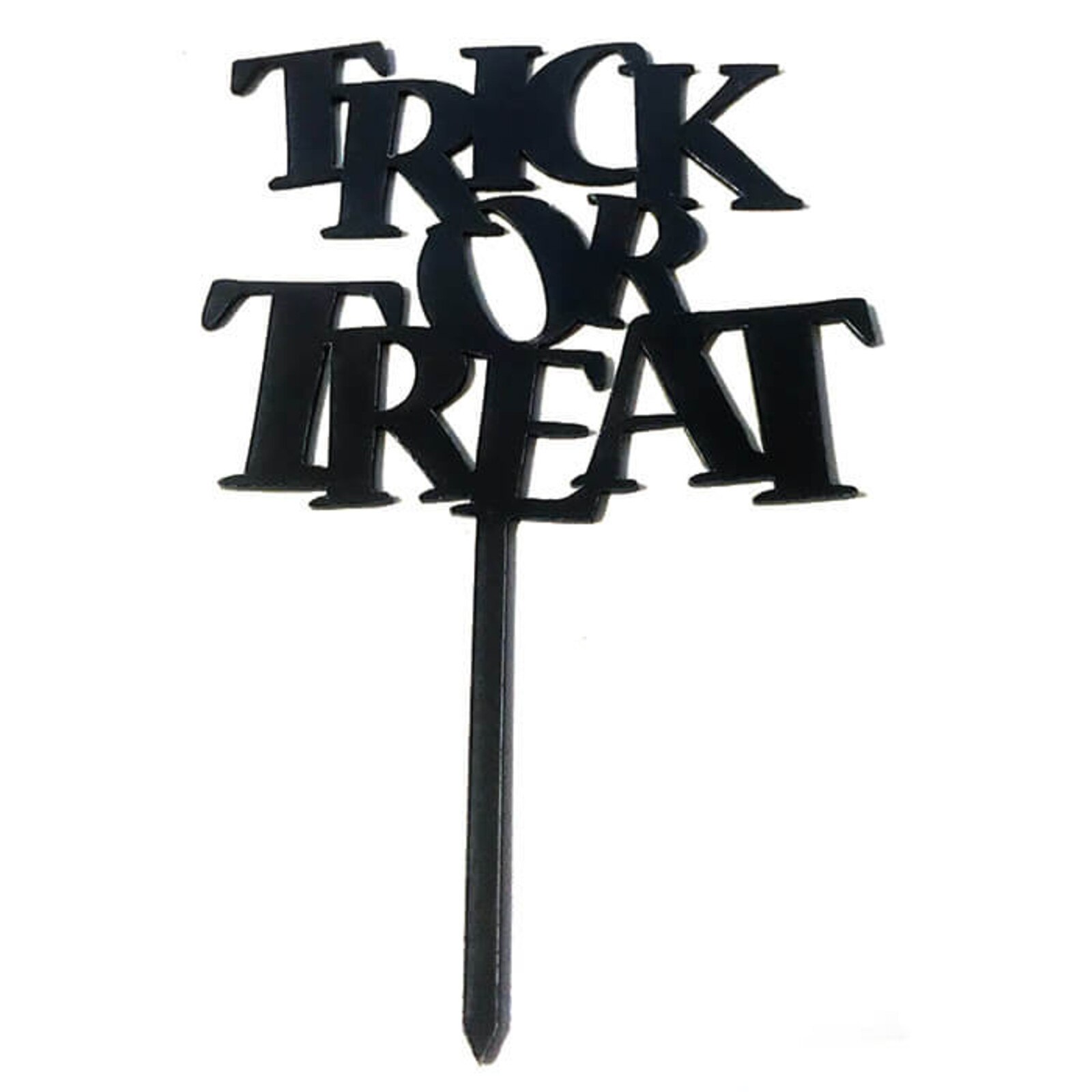 TRICK OR TREAT BLACK PICK 5.5"