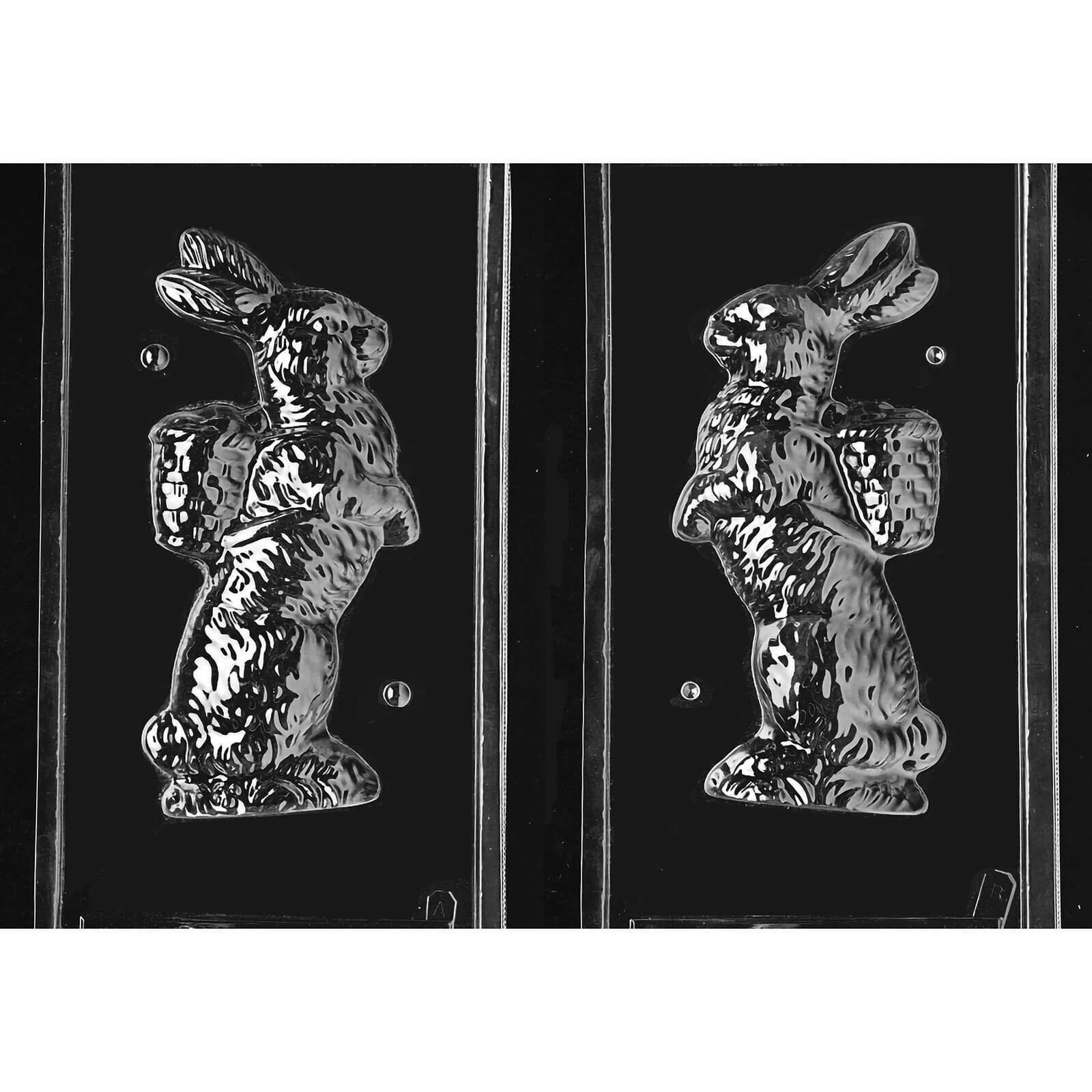 MOLD - 3D BUNNY WITH BASKET 10" (2)