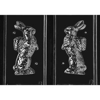 MOLD - 3D BUNNY WITH BASKET 10" (2)