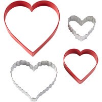 WILTON FROM THE HEART CUTTER SET - 4 PC
