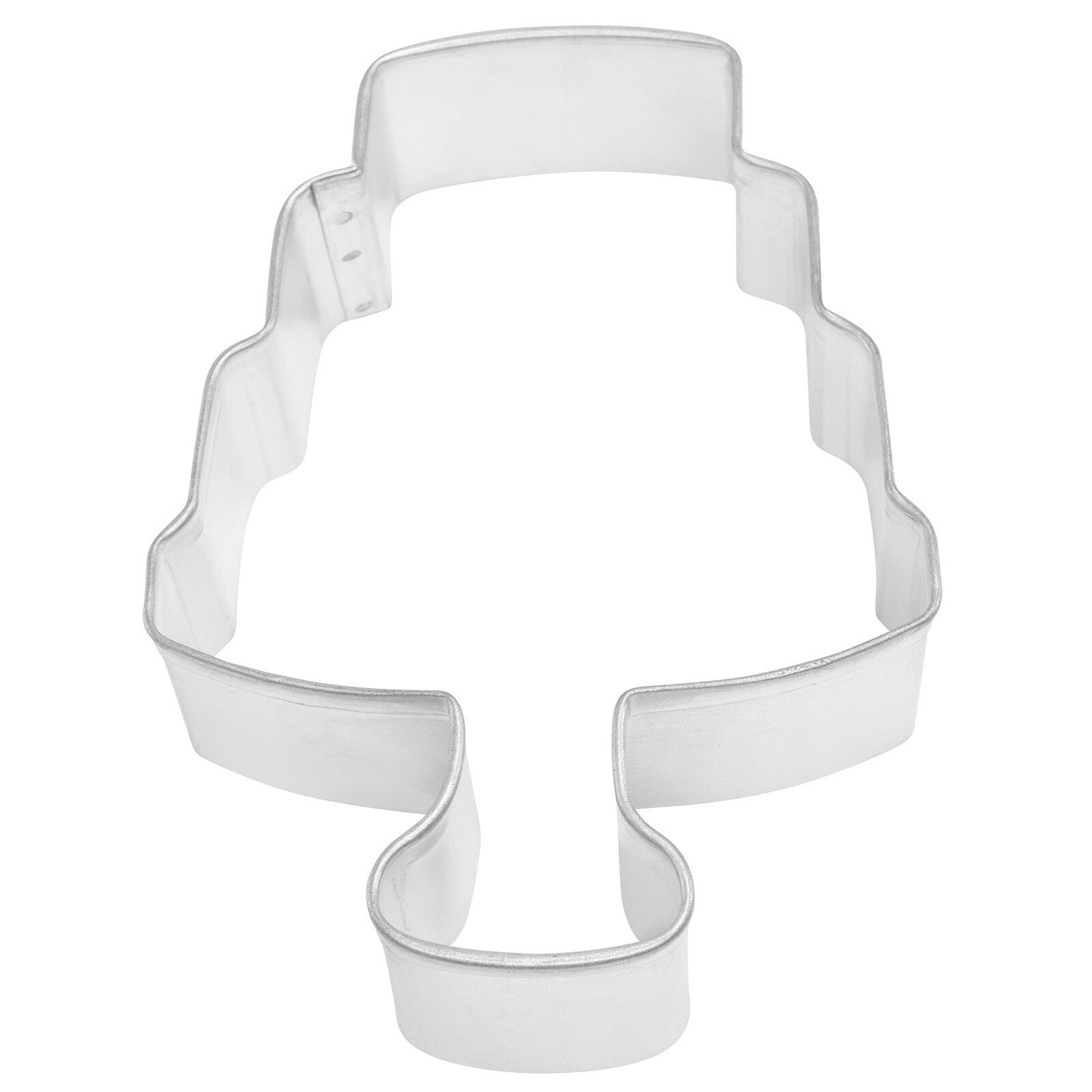 WEDDING CAKE ON A PEDESTAL CUTTER 4"