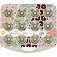 WILTON DAILY DELIGHTS MINI DONUT PAN (12)