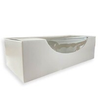 WHITE WINDOW BOX - 10 PC