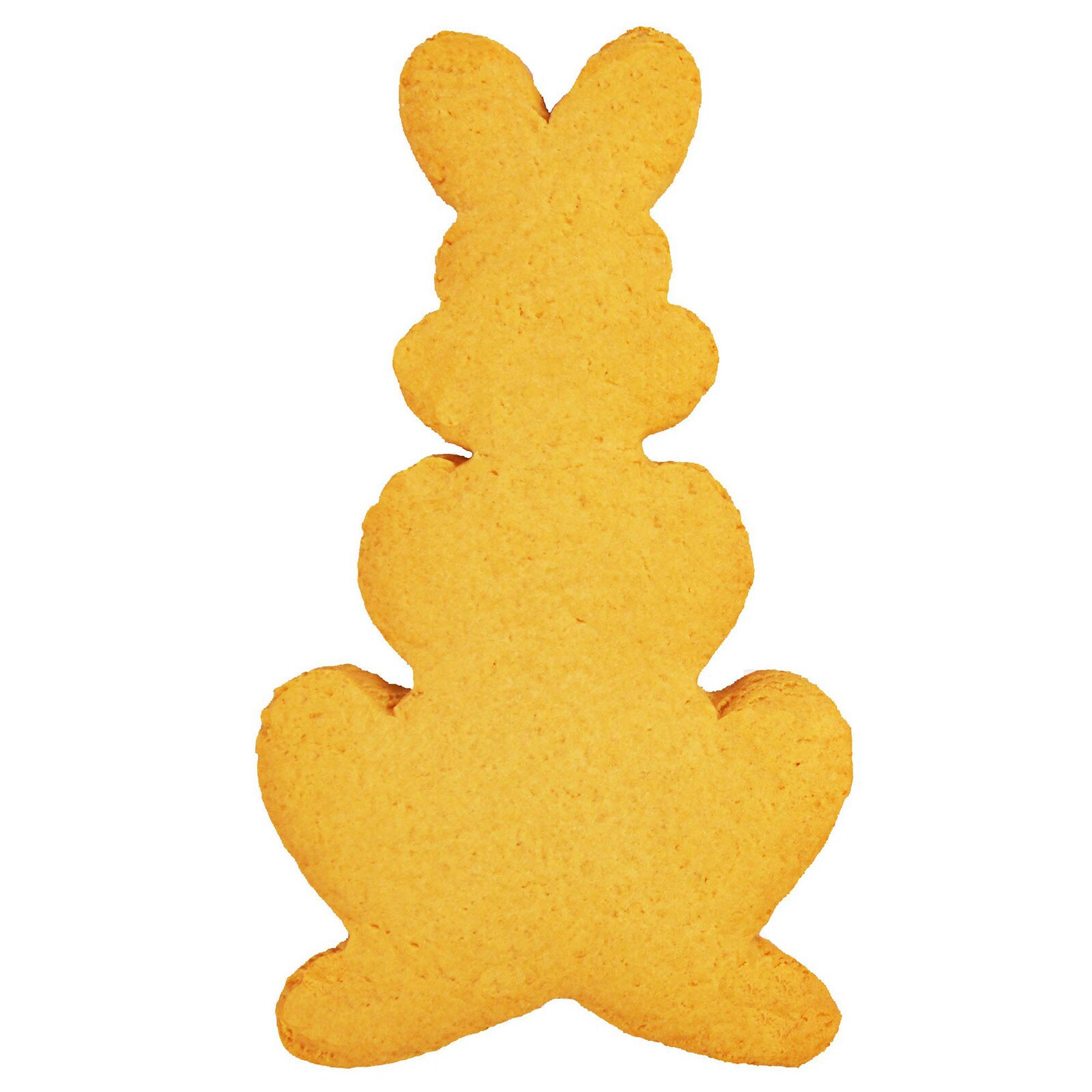 BUNNY VANILLA UNDECORATED COOKIE 5" 24 / BOX