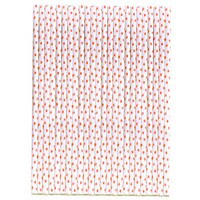 PINK DOT SUCKER/LOLLIPOP STICKS 6" - 50 PC