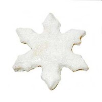 20 PC SNOWFLAKE COOKIES