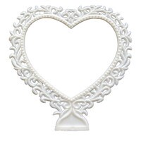 HEART FILIGREE 4" 1 PC