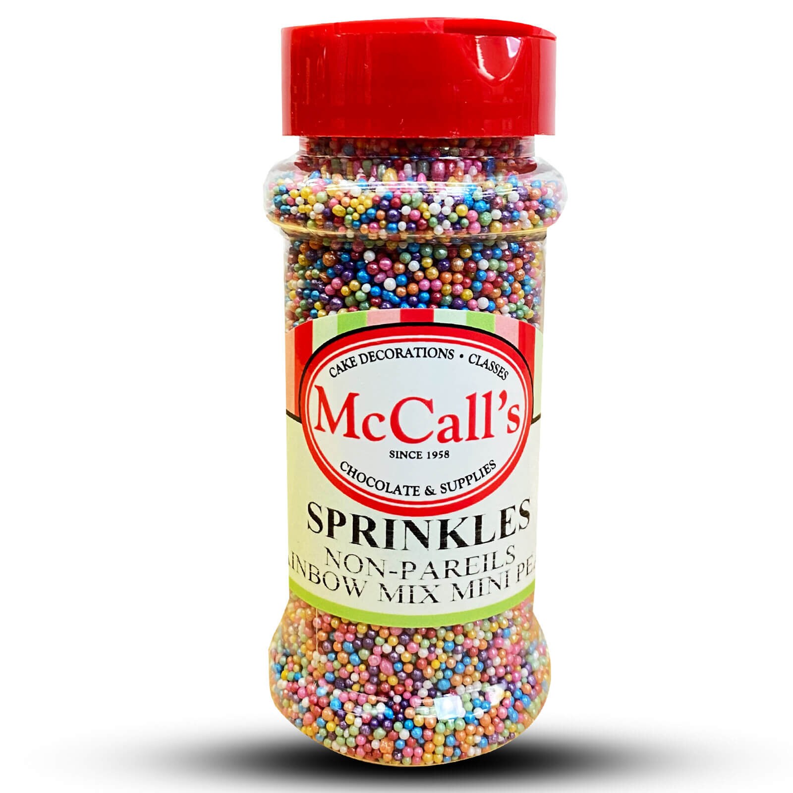 SPRINKLES NON-PAREILS RAINBOW MIX MINI PEARL 100 G