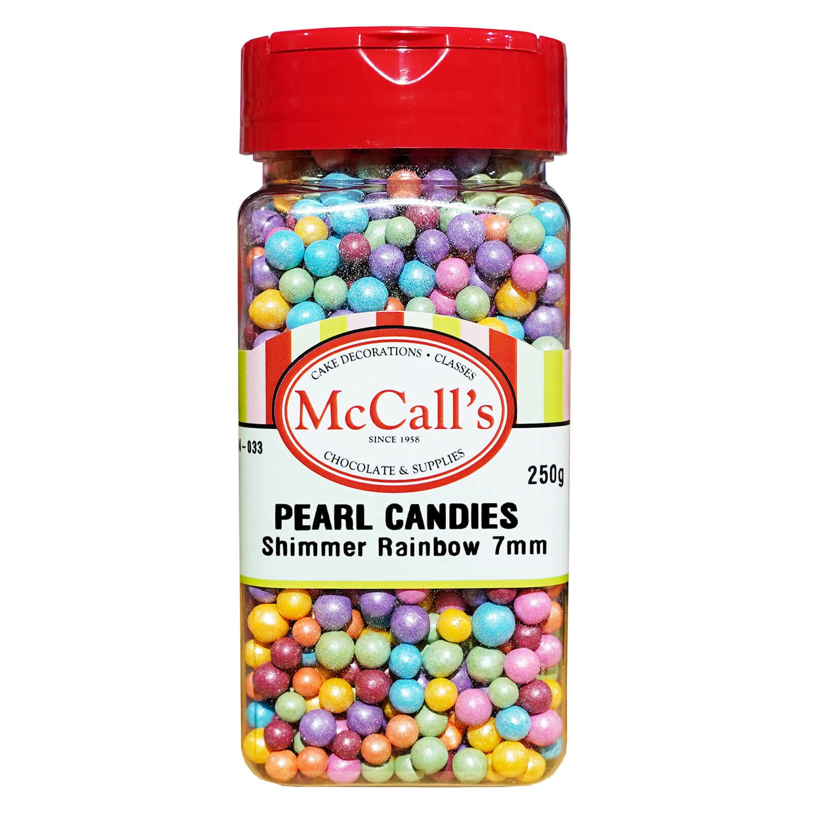 PEARL CANDIES - SHIMMER RAINBOW 250 G