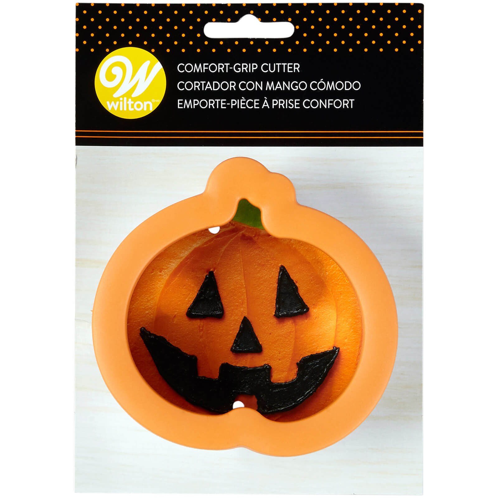 WILTON PUMPKIN COMFORT-GRIP CUTTER 4 1/2"