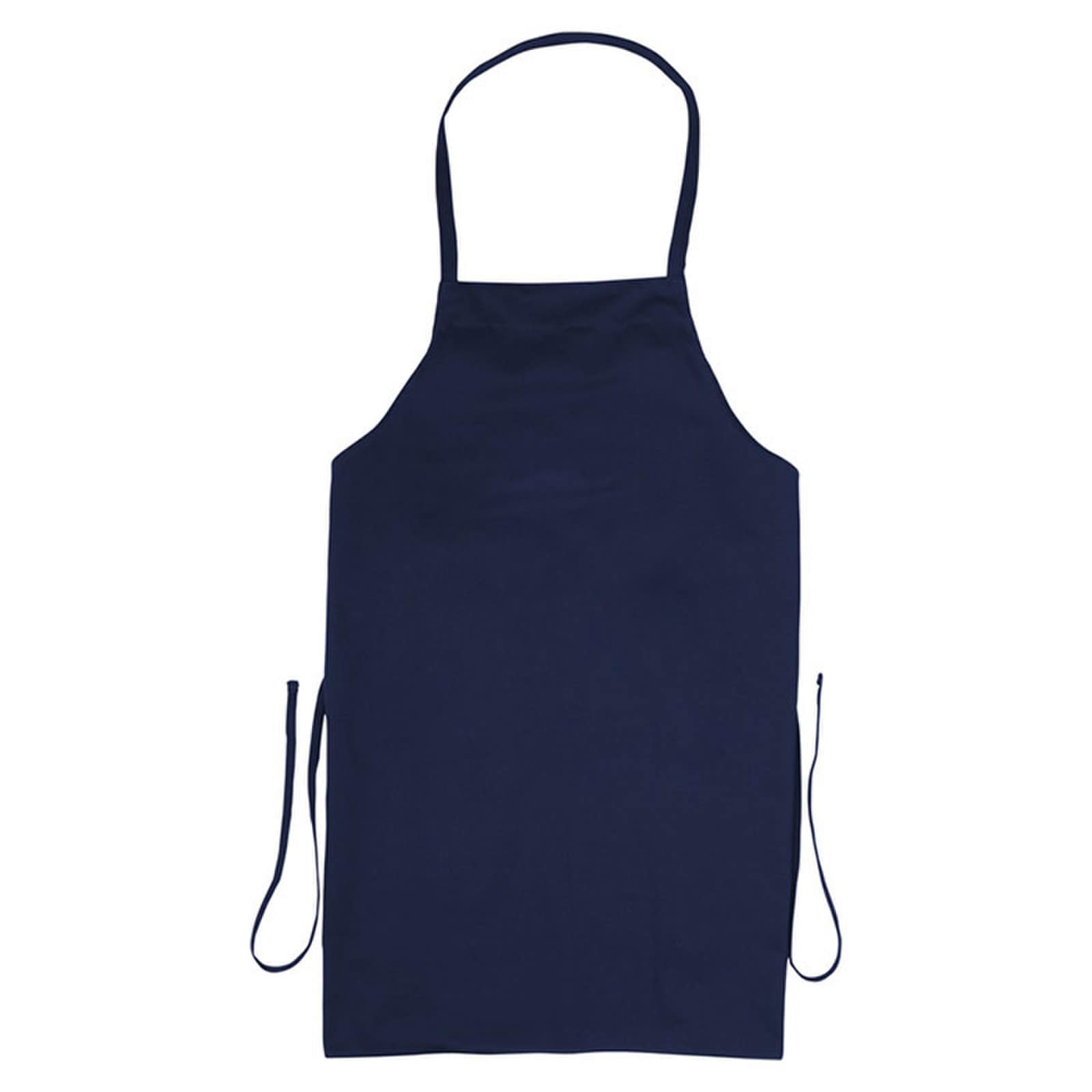 NAVY BLUE BIB APRON FOR ADULTS