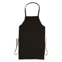 BLACK BIB APRON FOR ADULTS