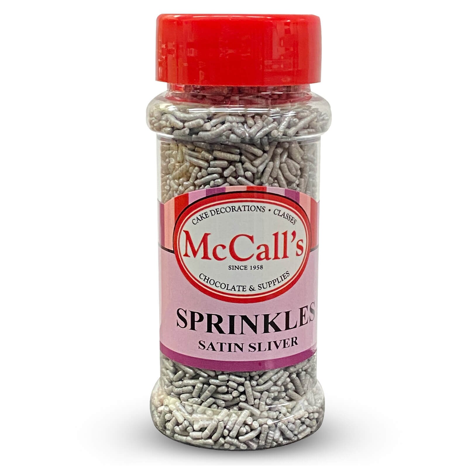 SPRINKLES SATIN SILVER 80 G