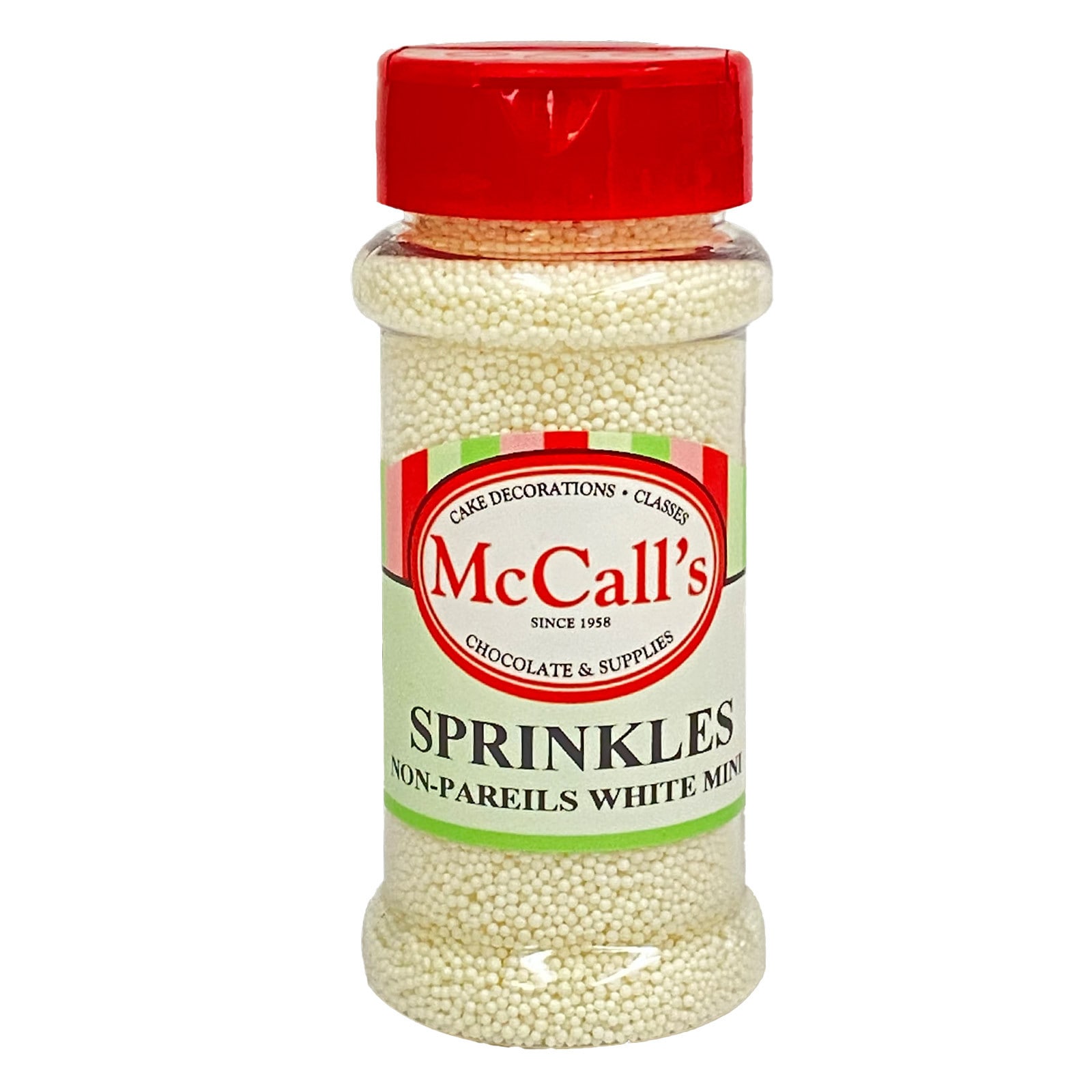 SPRINKLES NON-PAREIL WHITE MINI - 100 G