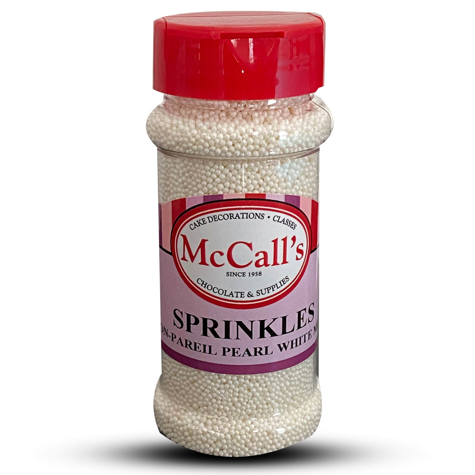 SPRINKLES NON PAREIL PEARL WHITE MINI 100 G