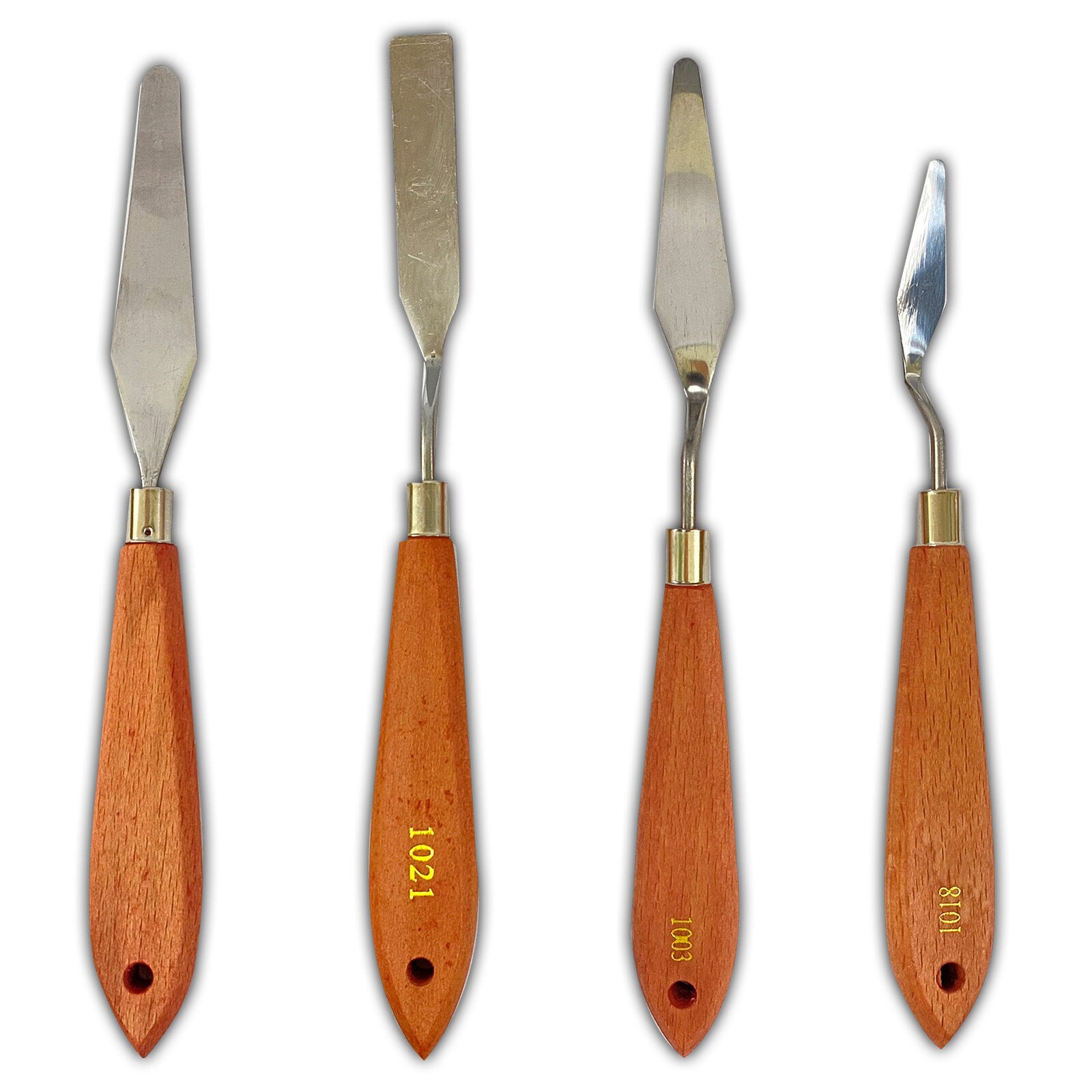 PALETTE ICING KNIFE KIT 4 PIECE STAINLESS STEEL SET