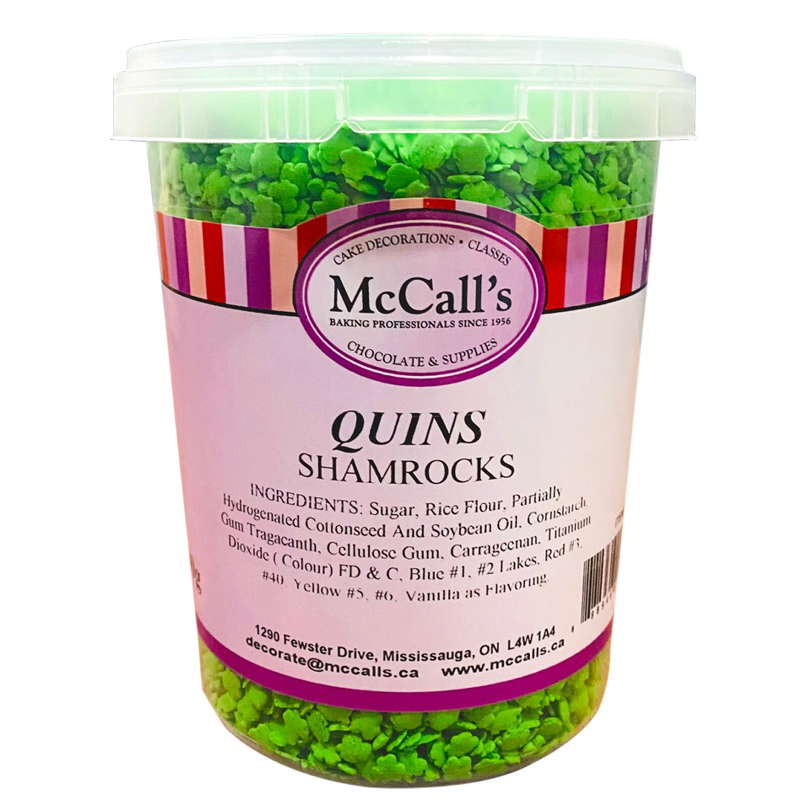 QUINS SHAMROCKS 600 GRAMS