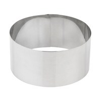 CAKE RING  6" X 3" S/S