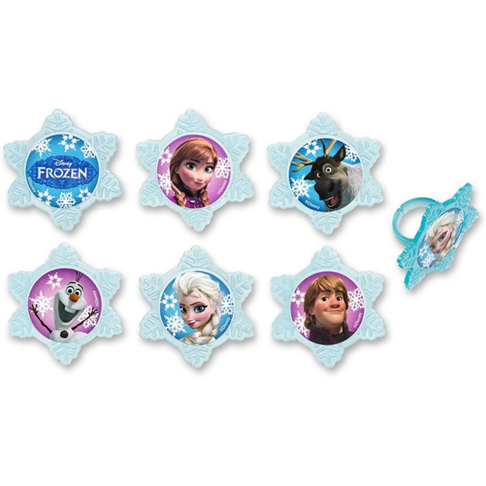 DISNEY FROZEN & FRIENDS ASSORTED RINGS 