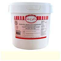 EASYICE IVORY WHITE CHOCOLATE ROLLED FONDANT - 5 KG