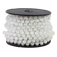 IRIDESCENT PEARLS 6 MM - 12 YARDS PER ROLL