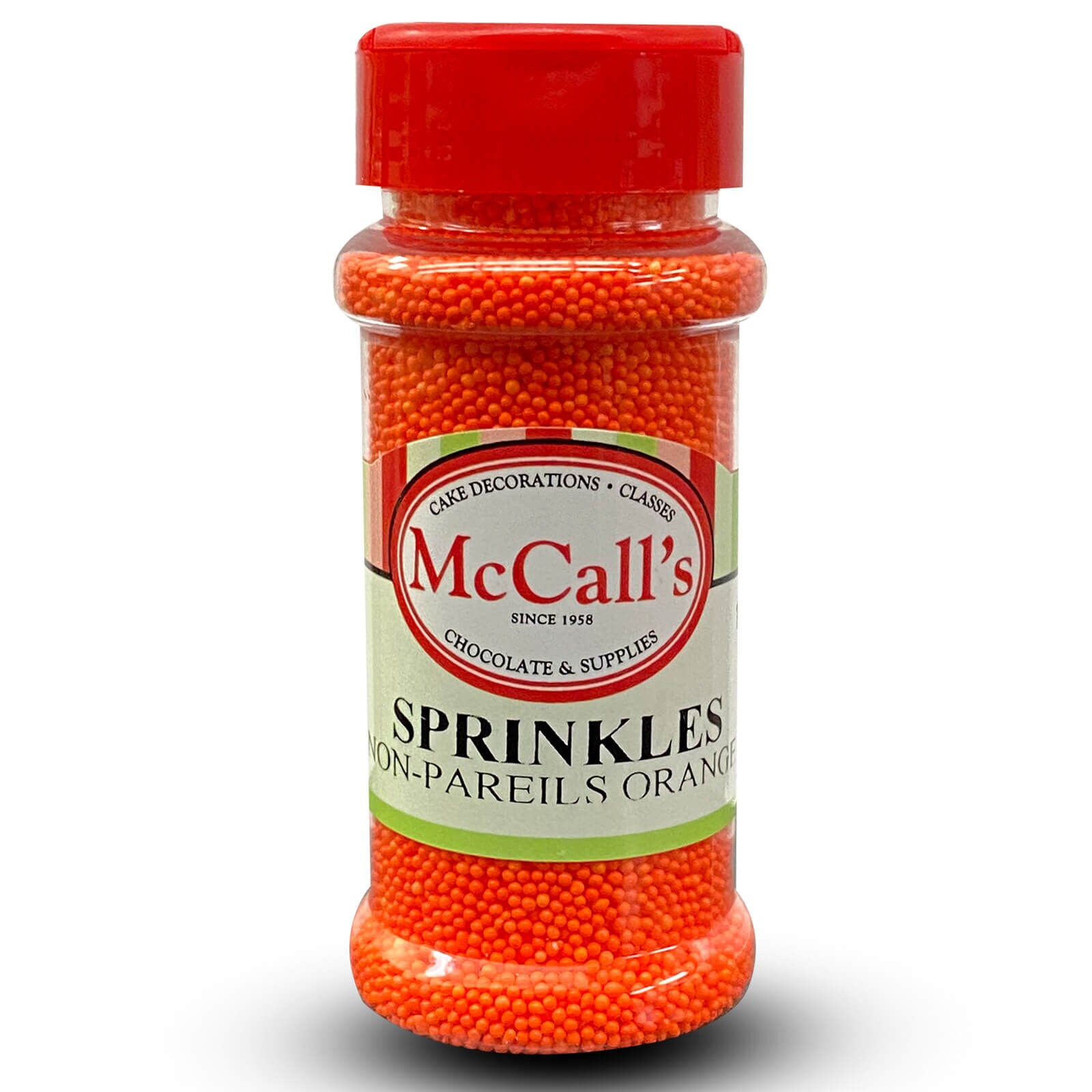 SPRINKLES NON PAREIL ORANGE 100 G