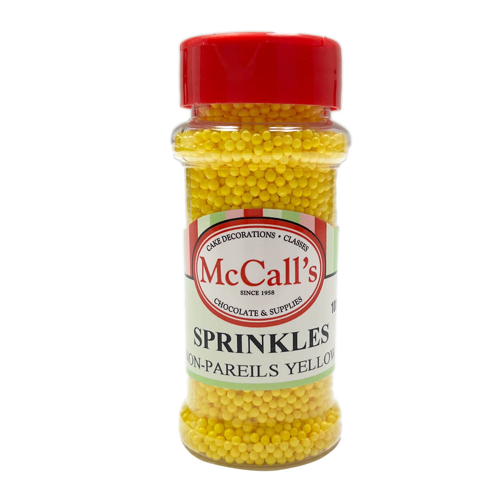 SPRINKLES NON PAREIL YELLOW 100 G