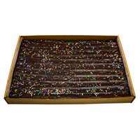 CHOCOLATE BROWNIE WITH SPRINKLES SLAB UNCUT - 12" X 17"  2.8 KG