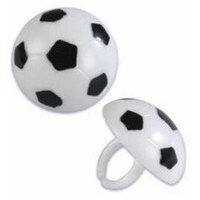 2-D SOCCER BALL RINGS 1 1/2"