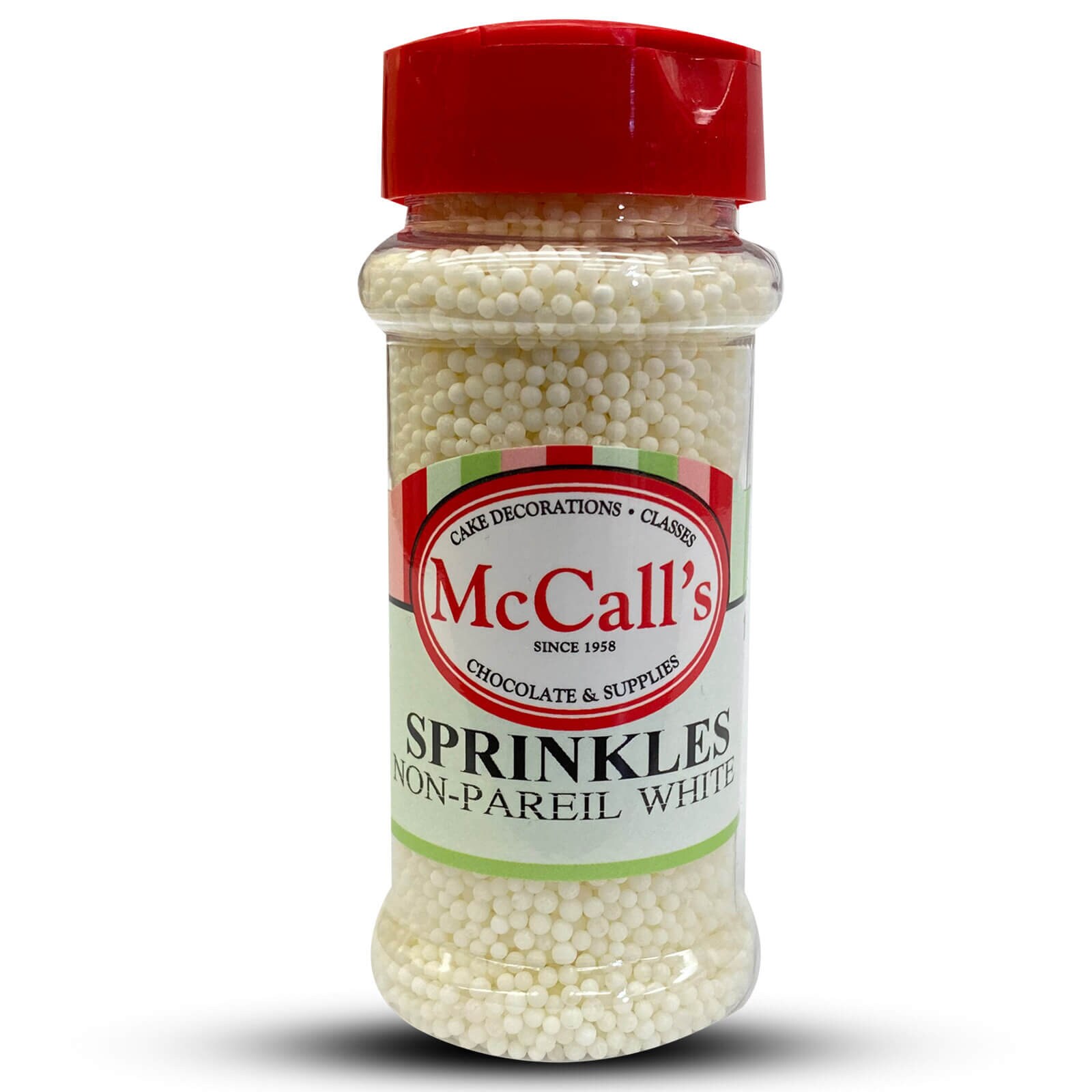 SPRINKLES NON-PAREIL WHITE 100 G