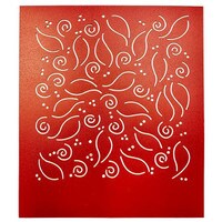 FLOATING LEAVES MINI IMPRESSION / STENCIL MAT 