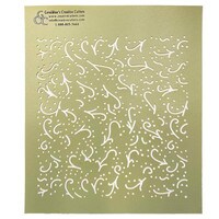 SWIRLS & DOTS MINI IMPRESSION / STENCIL MAT 