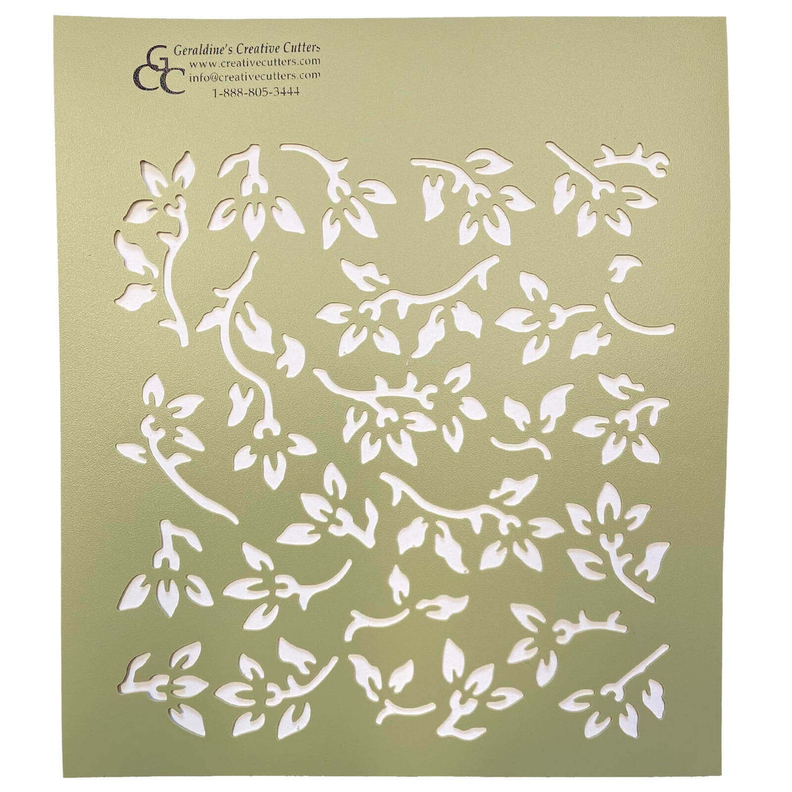 DAMASK LACE MINI IMPRESSION / STENCIL MAT 