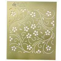 TROPICAL SWIRL MINI IMPRESSION / STENCIL MAT 
