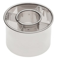 ATECO S/S DONUT / DOUGHNUT CUTTER 2.5"  